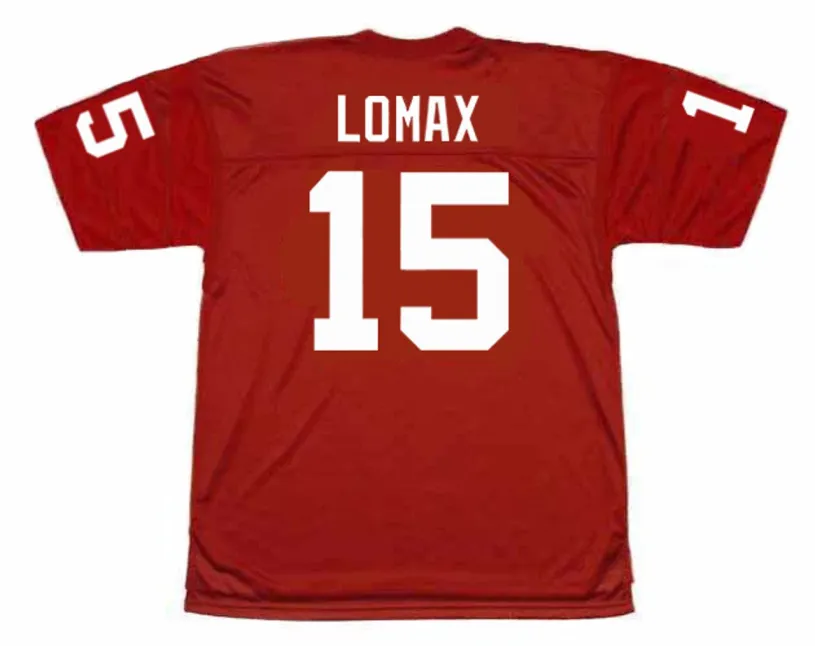 NEIL LOMAX St. Louis Cardinals 1987 Throwback NFL Football Jersey 