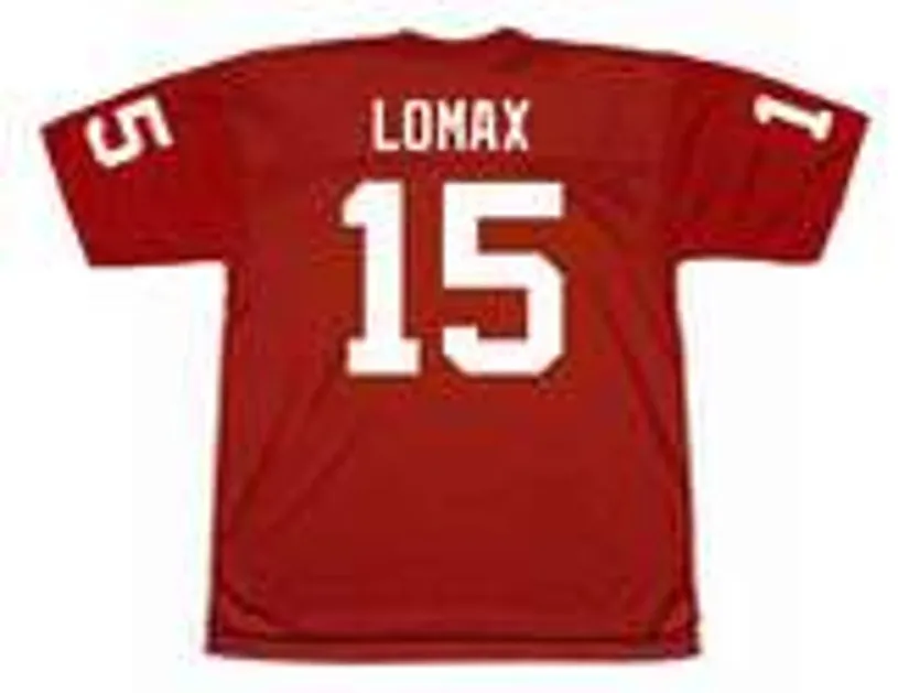 NEIL LOMAX St. Louis Cardinals 1987 Throwback NFL Football Jersey 