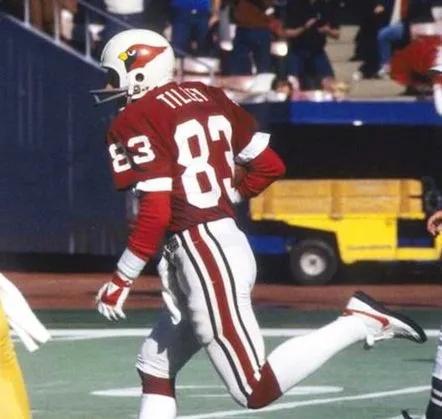 PAT TILLEY St. Louis Cardinals 1980 Throwback NFL Football Jersey 