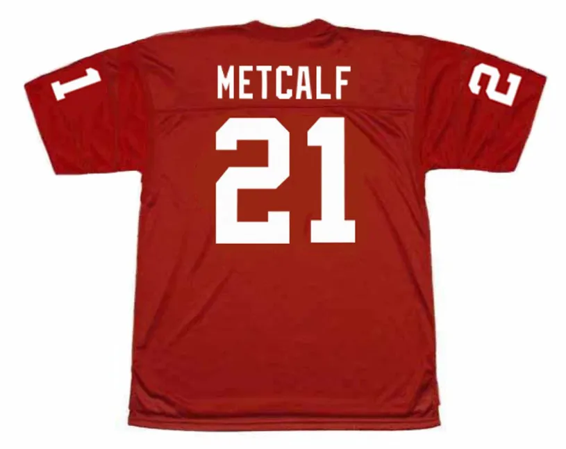 TERRY METCALF St. Louis Cardinals 1977 Throwback NFL Football Jersey 