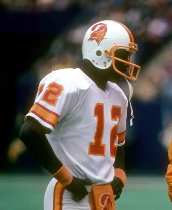 DOUG WILLIAMS Tampa Bay Buccaneers 1981 Away Throwback NFL Football Jersey 