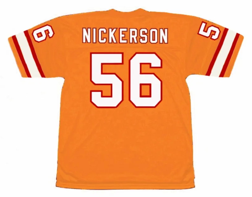 HARDY NICKERSON Tampa Bay Buccaneers 1994 Home Throwback NFL Football Jersey 