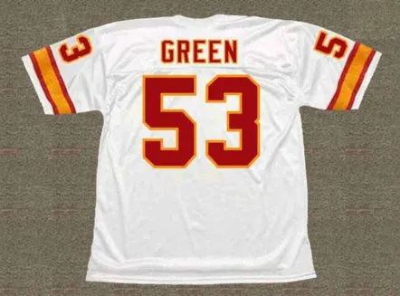 HUGH GREEN Tampa Bay Buccaneers 1982 Throwback NFL Football Jersey 