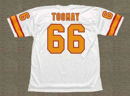 PAT TOOMAY Tampa Bay Buccaneers 1976 Throwback NFL Football Jersey 
