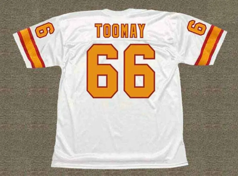 PAT TOOMAY Tampa Bay Buccaneers 1976 Throwback NFL Football Jersey 