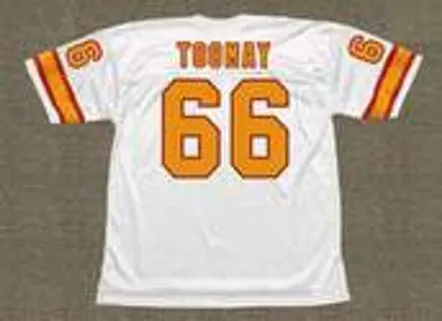PAT TOOMAY Tampa Bay Buccaneers 1976 Throwback NFL Football Jersey 