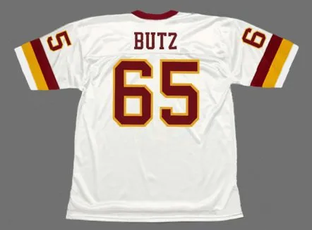 DAVE BUTZ Washington Redskins 1982 Throwback NFL Football Jersey 
