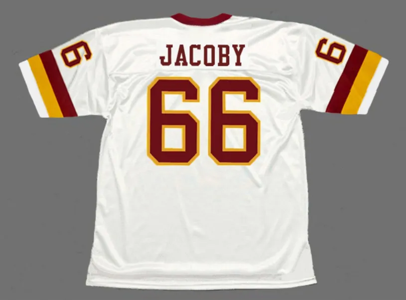 JOE JACOBY Washington Redskins 1982 Throwback NFL Football Jersey 