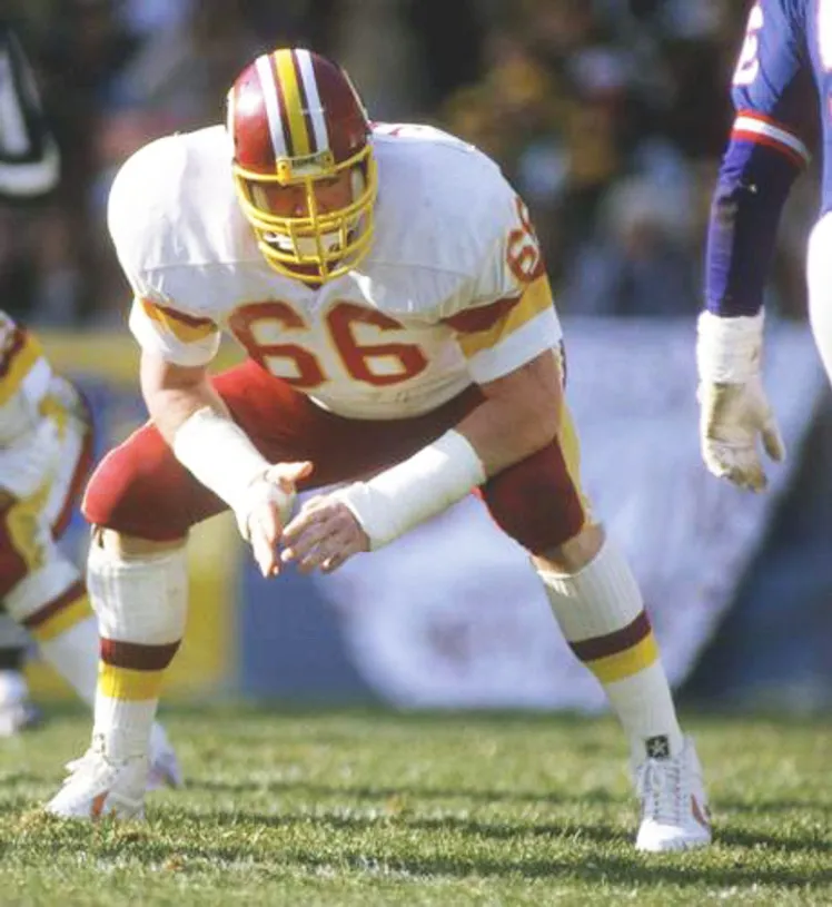 JOE JACOBY Washington Redskins 1982 Throwback NFL Football Jersey 