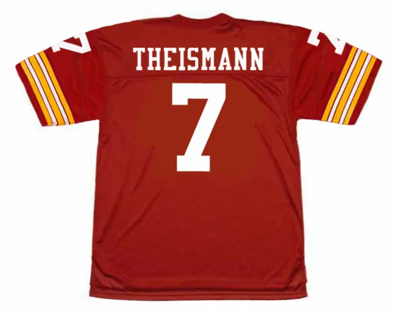 JOE THEISMANN Washington Redskins 1978 Throwback NFL Football Jersey 