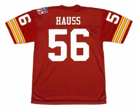 LEN HAUSS Washington Redskins 1969 Throwback NFL Football Jersey 