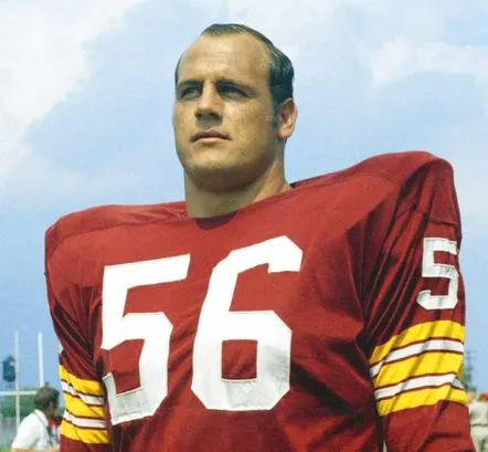 LEN HAUSS Washington Redskins 1969 Throwback NFL Football Jersey 