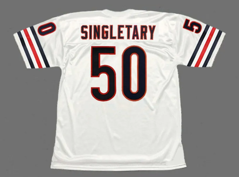 MIKE SINGLETARY Chicago Bears 1983 Throwback NFL Football Jersey 