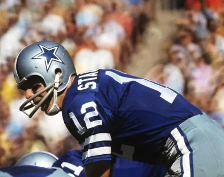 ROGER STAUBACH Dallas Cowboys 1973 Throwback NFL Football Jersey 