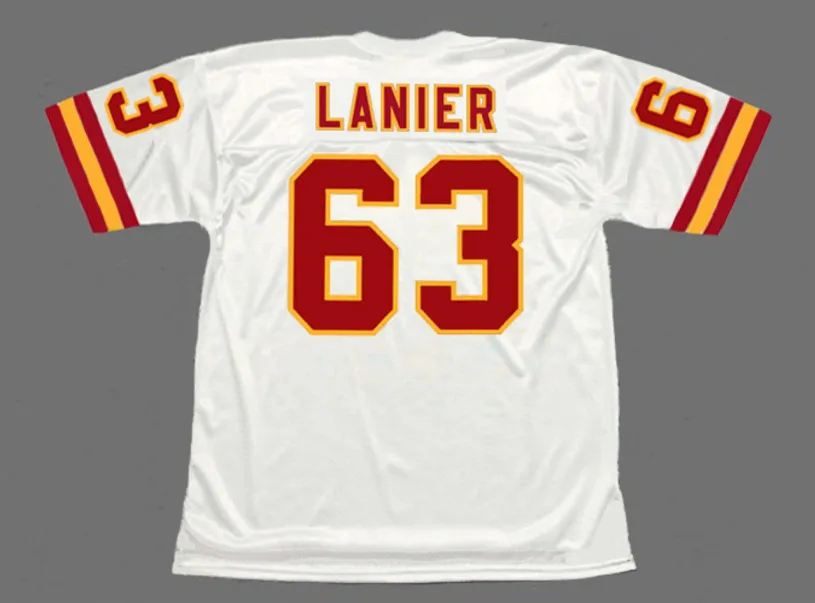 WILLIE LANIER Kansas City Chiefs 1973 Throwback NFL Football Jersey 