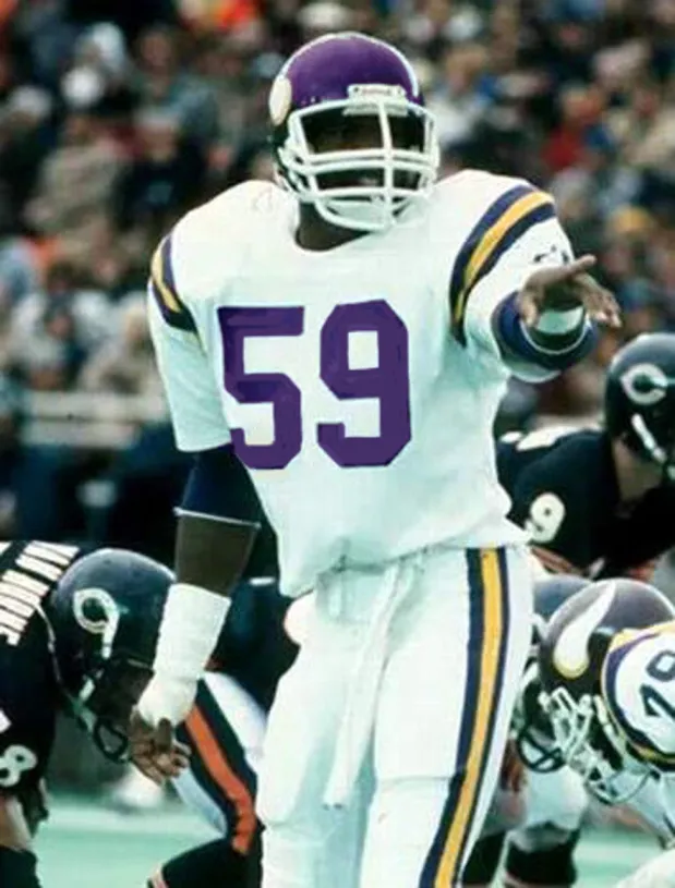 MATT BLAIR Minnesota Vikings 1979 Away Throwback NFL Football Jersey 