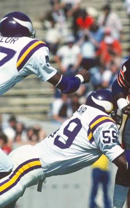 MATT BLAIR Minnesota Vikings 1979 Away Throwback NFL Football Jersey 