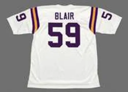 MATT BLAIR Minnesota Vikings 1979 Away Throwback NFL Football Jersey 