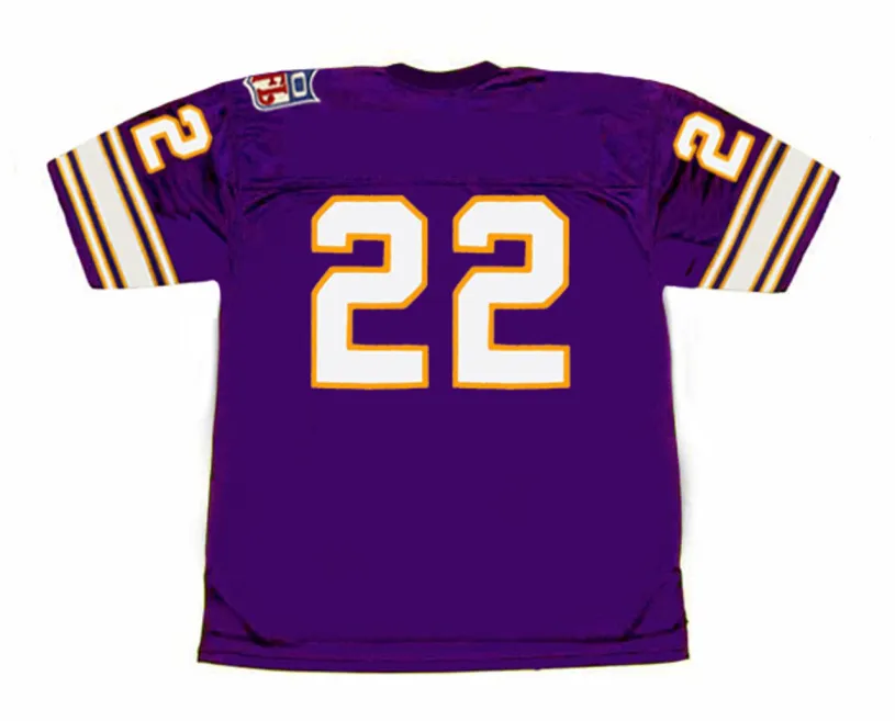PAUL KRAUSE Minnesota Vikings 1969 Throwback Home NFL Football Jersey 