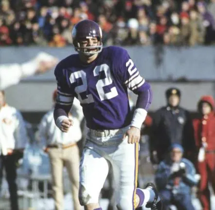 PAUL KRAUSE Minnesota Vikings 1975 Home Throwback NFL Football Jersey 