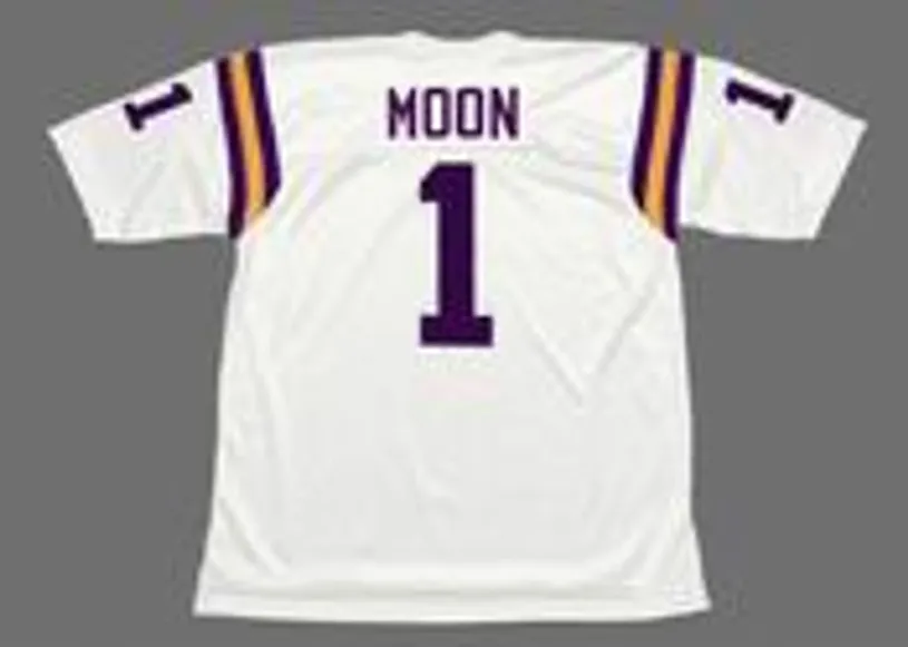 WARREN MOON Minnesota Vikings 1994 Throwback Away NFL Football Jersey 