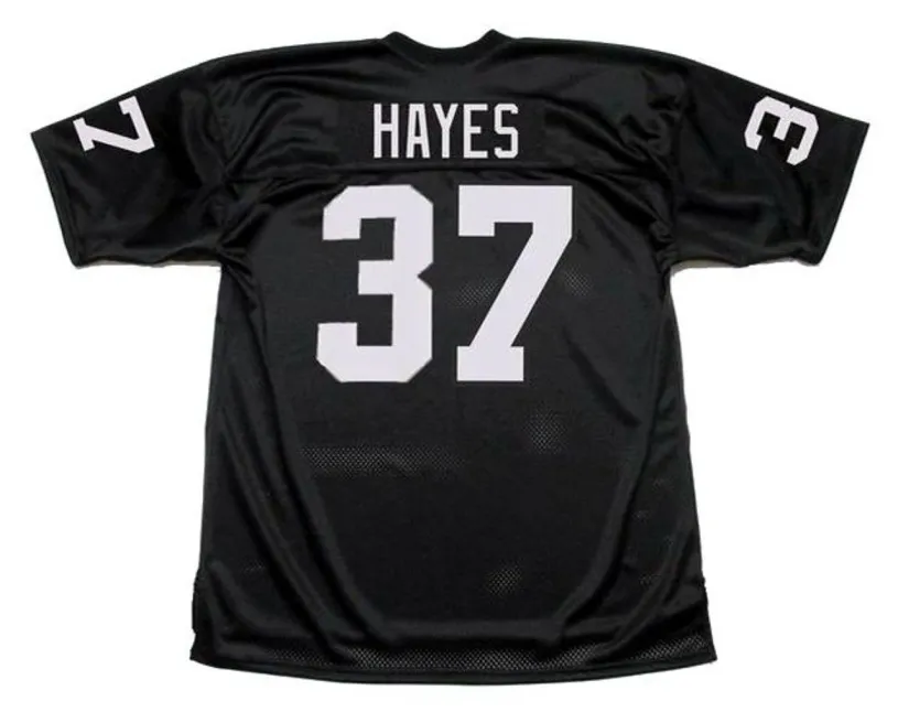 LESTER HAYES Oakland Raiders 1978 Home Throwback NFL Football Jersey 