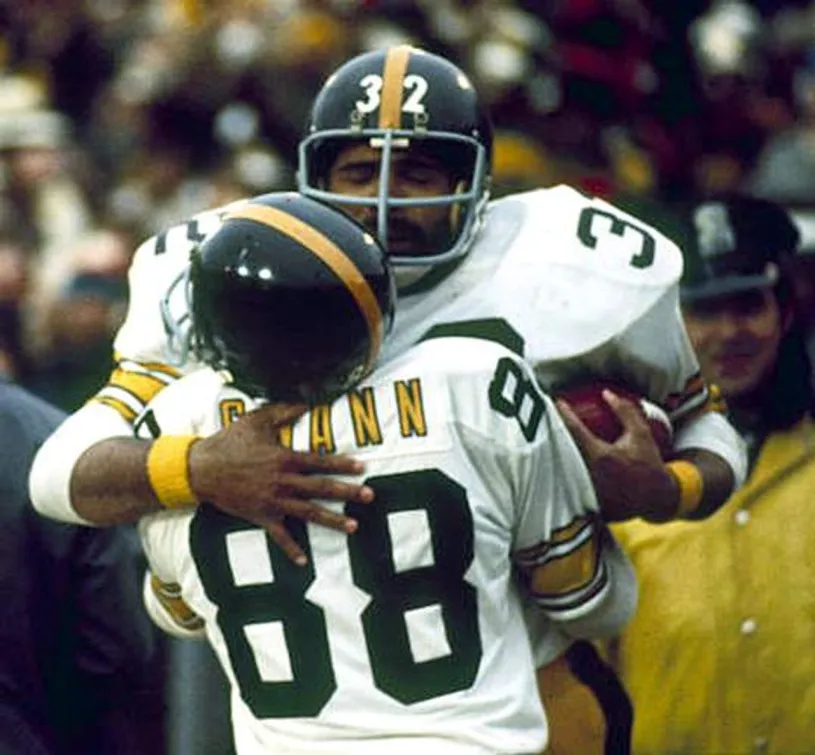 LYNN SWANN Pittsburgh Steelers 1975 Throwback Away NFL Football Jersey 