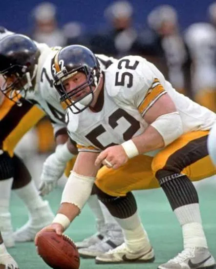 MIKE WEBSTER Pittsburgh Steelers 1975 Throwback Away NFL Football Jersey 