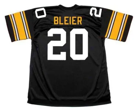 ROCKY BLEIER Pittsburgh Steelers 1979 Throwback Home NFL Football Jersey 
