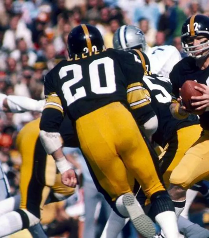 ROCKY BLEIER Pittsburgh Steelers 1979 Throwback Home NFL Football Jersey 