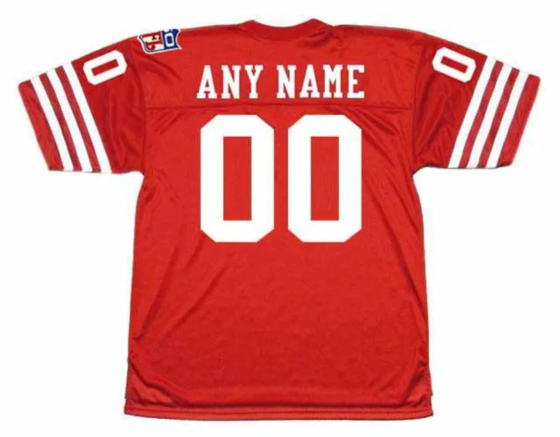 SAN FRANCISCO 49ers 1969 Throwback Home NFL Jersey Customized “Any Name & Number(s)” 