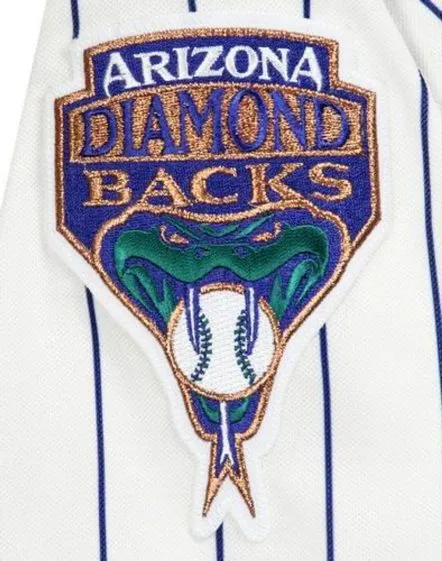MARK GRACE Arizona Diamondbacks 2001 Majestic Throwback Home Baseball Jersey 