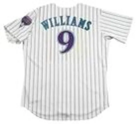 MATT WILLIAMS Arizona Diamondbacks 2001 Majestic Throwback Home Baseball Jersey 