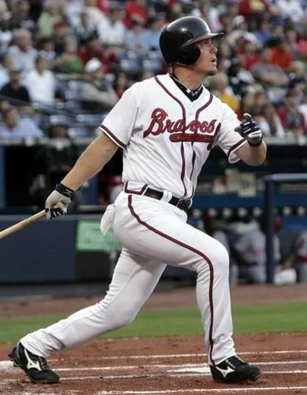 ATLANTA BRAVES 1990’s Home Majestic Throwback Jersey Customized “Any Name & Numbers” 