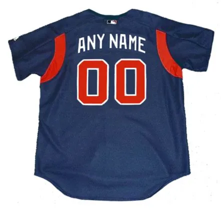 ATLANTA BRAVES 2003 Majestic Authentic Throwback Baseball Jersey Customized “Any Name & Number(s)” 