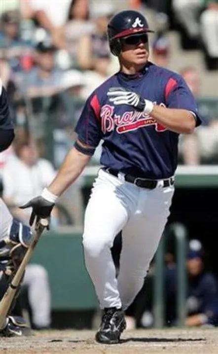 ATLANTA BRAVES 2003 Majestic Authentic Throwback Baseball Jersey Customized “Any Name & Number(s)” 