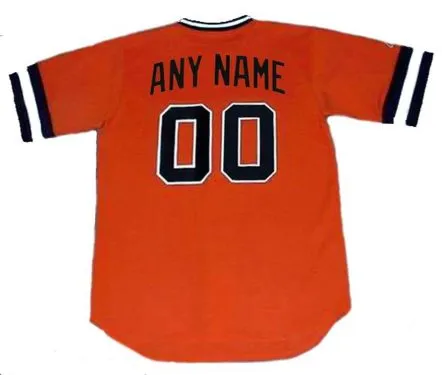 BALTIMORE ORIOLES 1971 Alternate Majestic Throwback Jersey Customized “Any Name & Numbers” 
