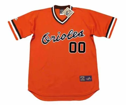 BALTIMORE ORIOLES 1979 Alternate Majestic Throwback Jersey Customized “Any Name & Numbers” 