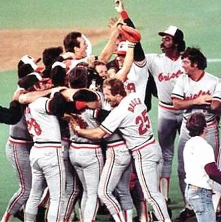 BALTIMORE ORIOLES 1980’s Home Majestic Throwback Jersey Customized “Any Name & Numbers” 