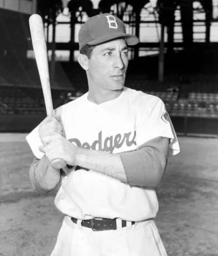 CARL FURILLO Brooklyn Dodgers 1951 Majestic Cooperstown Home Baseball Jersey 