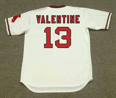 BOBBY VALENTINE California Angels 1974 Home Majestic Throwback Baseball Jersey 
