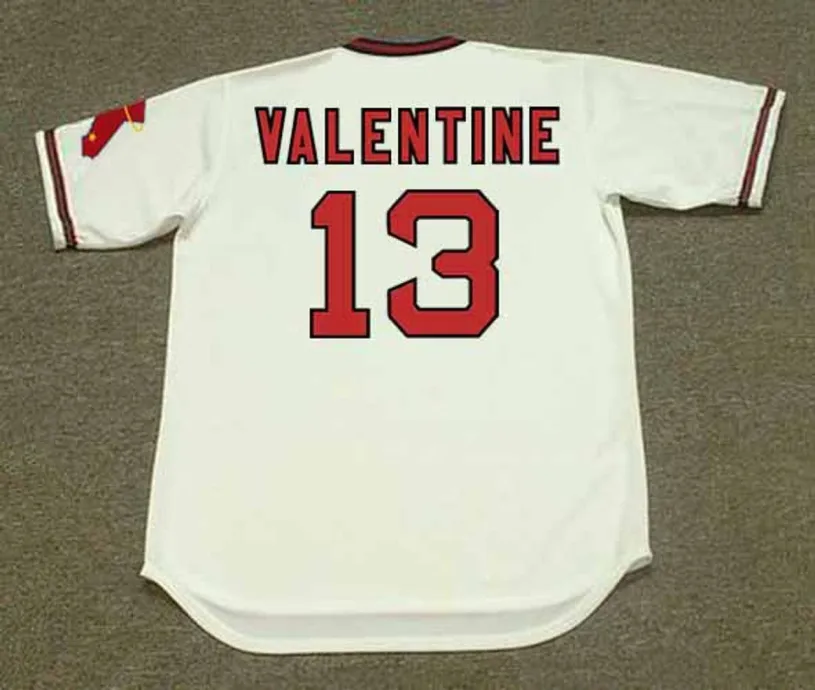 BOBBY VALENTINE California Angels 1974 Home Majestic Throwback Baseball Jersey 