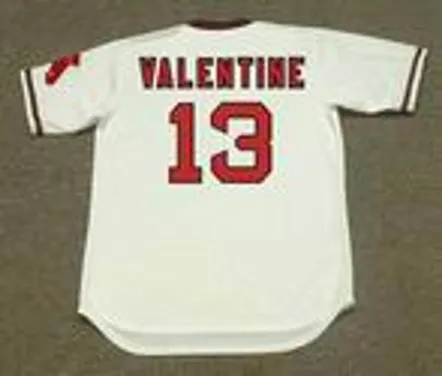 BOBBY VALENTINE California Angels 1974 Home Majestic Throwback Baseball Jersey 