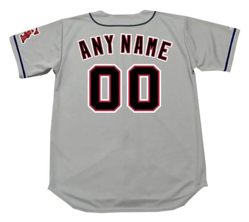 CALIFORNIA ANGELS 1990’s Majestic Throwback Away Jersey Customized “Any Name & Number(s)” 