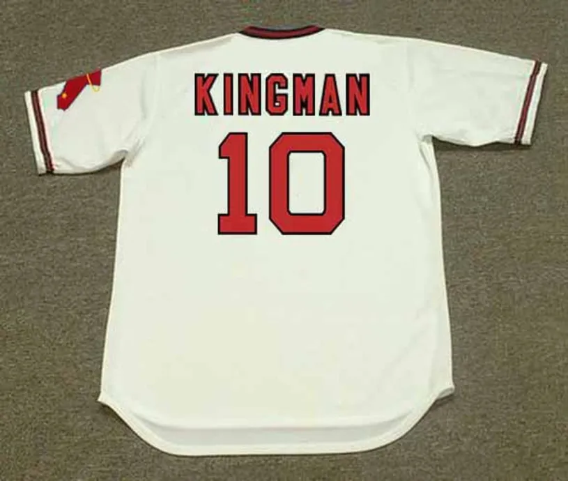 DAVE KINGMAN California Angels 1977 Home Majestic Throwback Baseball Jersey 