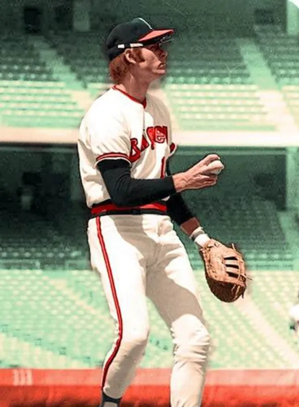 DAVE KINGMAN California Angels 1977 Home Majestic Throwback Baseball Jersey 