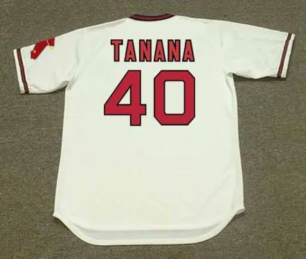 FRANK TANANA California Angels 1978 Home Majestic Throwback Baseball Jersey 