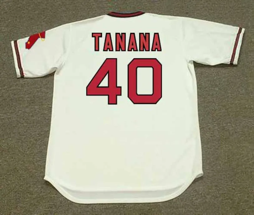 FRANK TANANA California Angels 1978 Home Majestic Throwback Baseball Jersey 