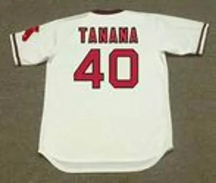 FRANK TANANA California Angels 1978 Home Majestic Throwback Baseball Jersey 