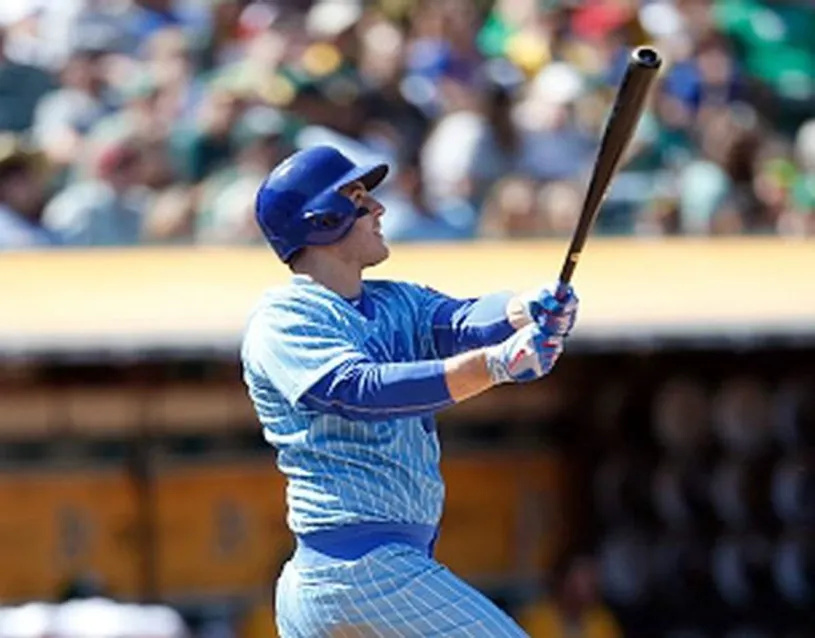 ANTHONY RIZZO Chicago Cubs 1980’s Majestic Throwback Baseball Jersey 